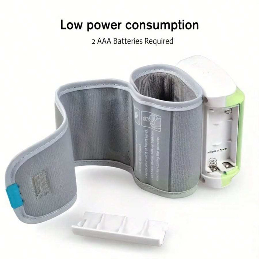 تخفيضات ٥٠٪ 🔥جهاز قياس ضغط الدم الرقمي للمعصم - شاشة LCD، صوت، حقيبة محمولة