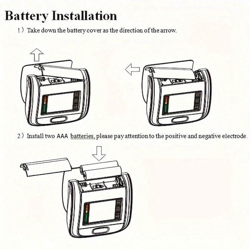 تخفيضات ٥٠٪ 🔥جهاز قياس ضغط الدم الرقمي للمعصم - شاشة LCD، صوت، حقيبة محمولة